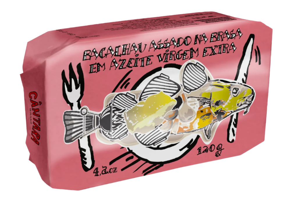 Ant grotelių kepta menkė ypač tyrame alyvuogių aliejuje Cantara CREATIVE