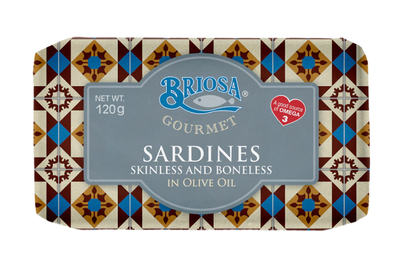 Sardinės alyvuogių aliejuje be odelių ir kaulų | Briosa Gourmet