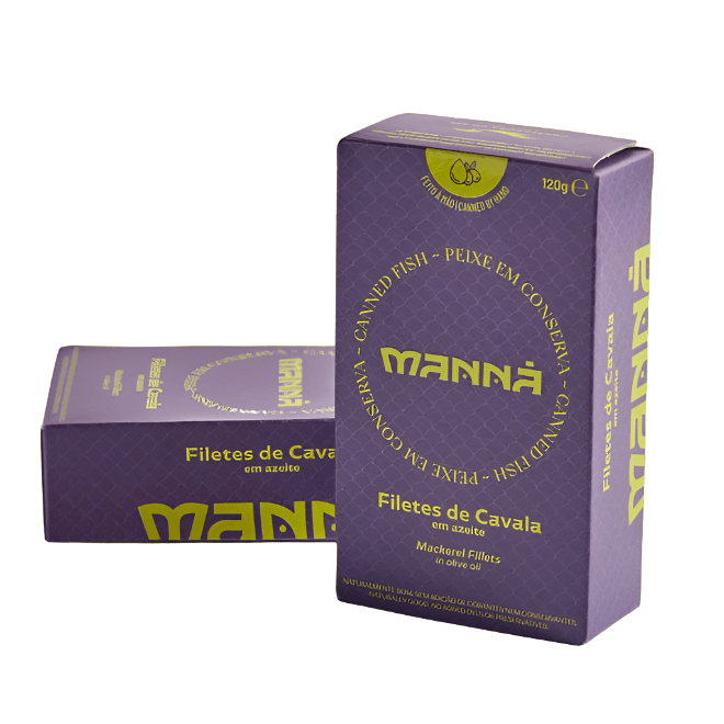 Skumbrių file alyvuogių aliejuje | Manná